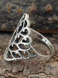 Ring Lebensbaum, Gr. 52-70 (lb1) - Silber