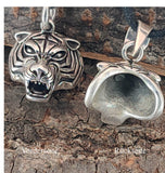 Tiger 344 mit Schlangenkette - Silber