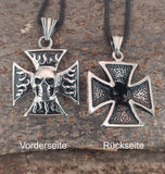 Eisernes Kreuz 100 A mit Panzerkette - Edelstahl