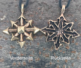 Anhänger 21 Chaosstern - Bronze