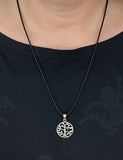 Lebensbaum 84 mit Schlangenkette - Silber