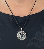 Triskele 319 mit Korbkette - Silber