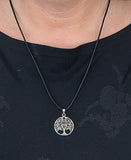 Anhänger 165 Lebensbaum - Silber