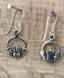Ohrring 07 Claddagh - Silber