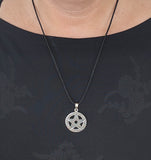 Anhänger 227 Pentagramm - Silber