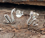 Ohrstecker 58 Schlange - Silber
