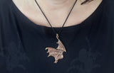 Anhänger 12 Fledermaus - Bronze
