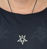 Anhänger 35 Pentagramm - Zinn