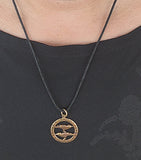 Anhänger 127 Raben - Bronze