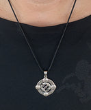 Raben 393 mit Schlangenkette - Silber