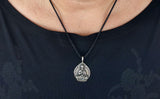 Buddha 188 mit Korbkette - Silber