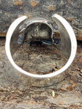 Ring Totenkopf, Gr. 54-74 (tk12) - Silber