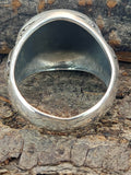 Ring Wikingerkompass Vegvisir, Gr. 56-76 (wiko2) - Silber