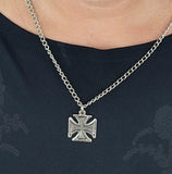 Anhänger 45 Eisernes Kreuz - Zinn