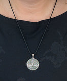 Anhänger 406 Lebensbaum - Silber