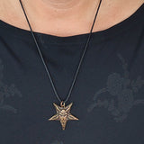Anhänger 30 Pentagramm - Bronze
