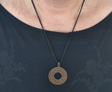 Anhänger 54 Runenkreis - Bronze
