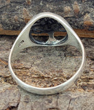 Ring Lebensbaum, Gr. 48-66 (lb2) - Silber