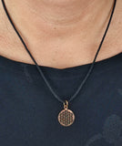 Anhänger 84 Blume des Lebens - Bronze