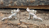 Ohrstecker 41 Wolf - Silber