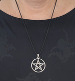 Anhänger 229 Pentagramm - Silber