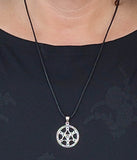 Anhänger 427 Metatrons Würfel - Silber