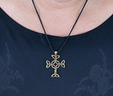 Anhänger 83 Keltenkreuz - Bronze