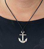 Anhänger 113 Anker - Zinn