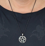 Anhänger 109 Pentagramm - Zinn