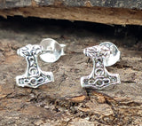 Ohrstecker 57 Thorshammer - Silber