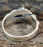 Ring Drachenkralle, Gr. 50-74 (kr13) - Silber