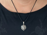 Löwe 279 mit Korbkette - Silber
