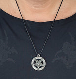 Anhänger 34 Pentagramm - Zinn