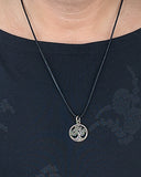 Lebensbaum 213 mit Schlangenkette - Silber