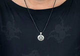 Wotansknoten 321 mit Schlangenkette - Silber