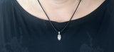 Eule 13 A mit Schlangenkette - Silber