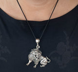 Anhänger 345 Löwe - Silber