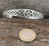 Armband Pentagramm - Silber
