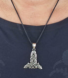 Keltischer Knoten 32 mit Königskette - Edelstahl