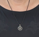 Anhänger 47 Pentagramm - Silber