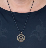 Anhänger 26 Pentagramm - Bronze