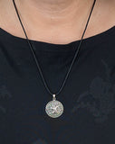 Anhänger 100 Lebensbaum - Silber