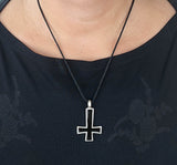 Anhänger 26 Kreuz - Zinn