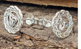 Ohrstecker 56 Keltenknoten - Silber
