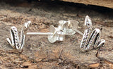 Ohrstecker 58 Schlange - Silber