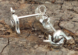 Ohrstecker 44 Delfine - Silber