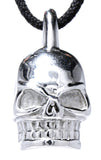 Totenkopf 86 mit Panzerkette - Edelstahl