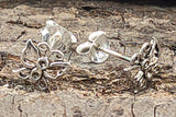 Ohrstecker 37 Schmetterling - Silber