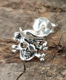 Ohrstecker 46 Pirat - Silber