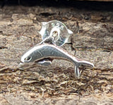 Ohrstecker 39 Delfin - Silber